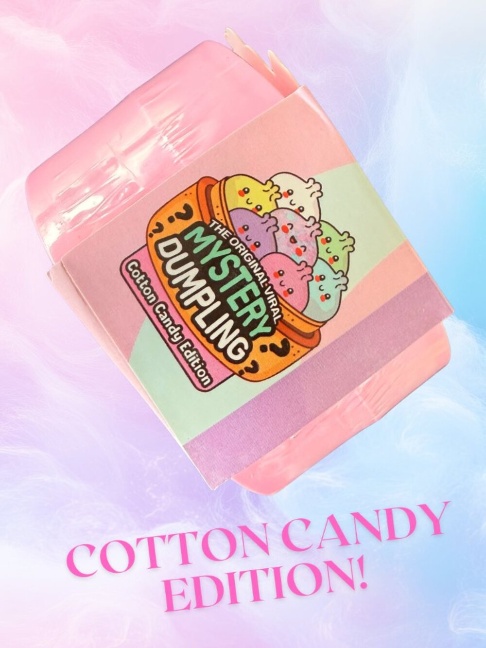 NEW! π RMS | COTTON CANDY Viral Mystery Squishy Dumpling - Picture 2 of 4